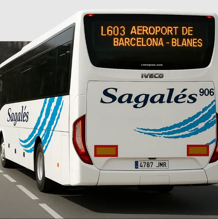 Autobus-Aeroport-Barcelona-Blanes