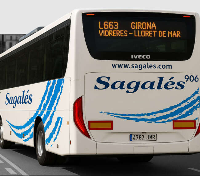 Autobus-Girona-Vidreres-Lloret de Mar