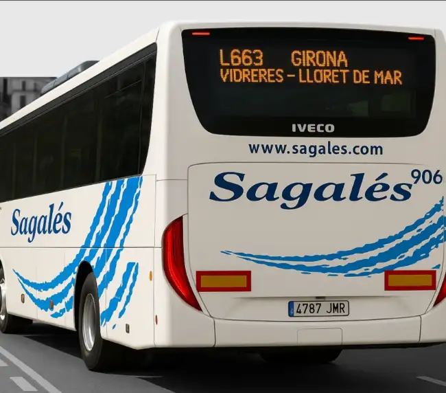 AUTOBUS-GIRONA-VIDRERES-LLORET DE MAR